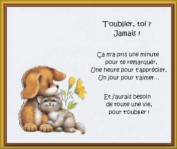 impossible d'oublie